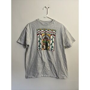 Vintage Hanes Beefy T Shirt Aztec Maize Santa Fe Sportswear 1989